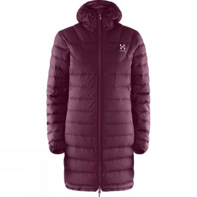 Haglofs Bivvy II Down - Női Parka - Bordó (Magyarország GUP691084)